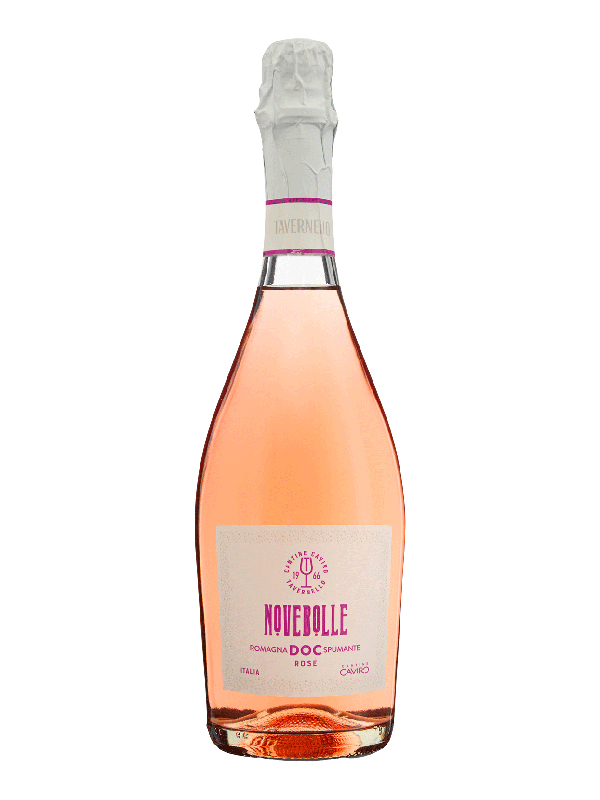 Rươu vang hồng nổ chát Tavernello Novebolle romagna Spenmante Rose Extra Dry Ý 11,5% 750ml VD/1398