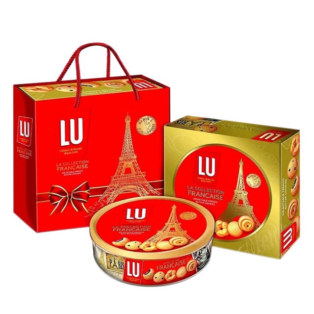 Bánh Quy bơ Pháp Lu 708g