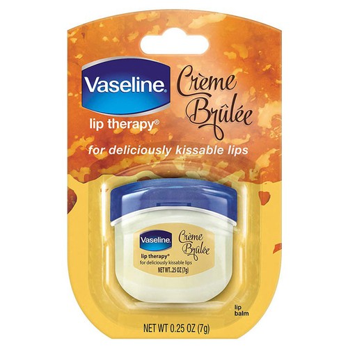 Sáp dưỡng môi  Vaseline Creme Brulee 7g Mỹ