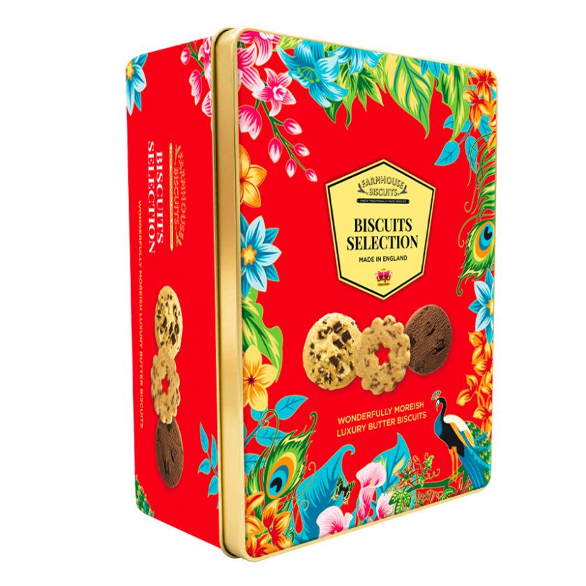 Bánh quy hỗn hợp Farmhouse biscuits selection Anh Quốc 228g