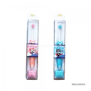 Bàn chải trẻ em Ion Neko Plus lông xoắn cao cấp Hàn Quốc