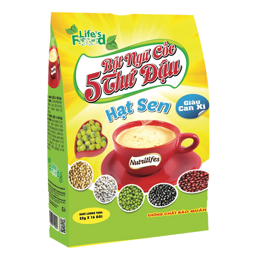 Bột Ngũ Đậu 5 Thứ Đậu Hạt Sen 400g
