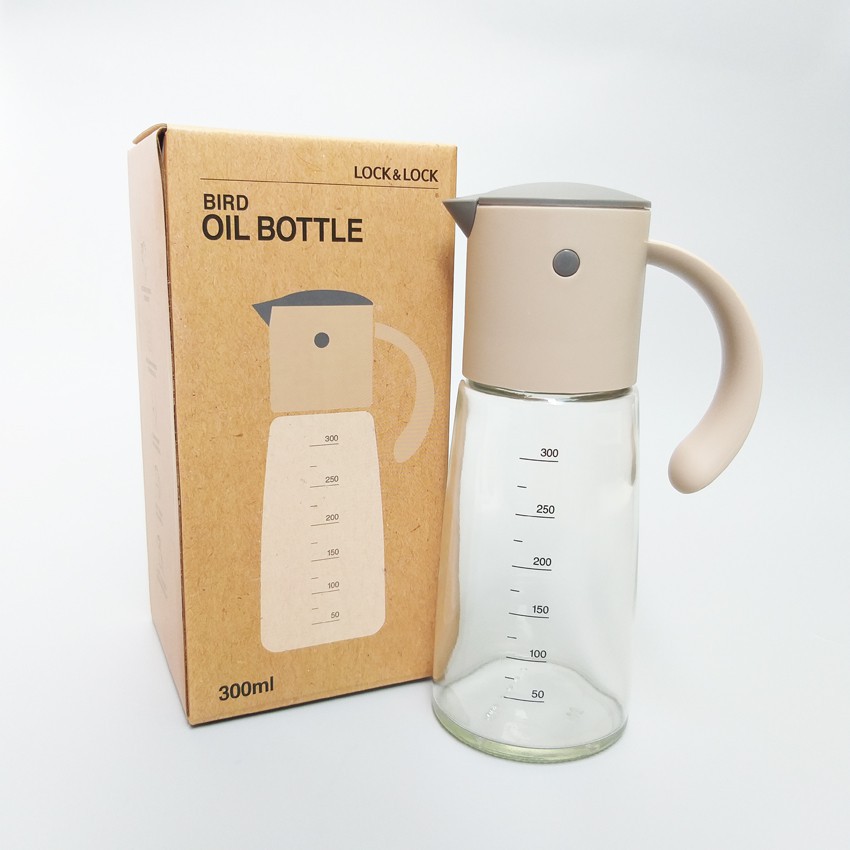 Bình rót dầu thuỷ tinh Lock&lock 300ml LLG706