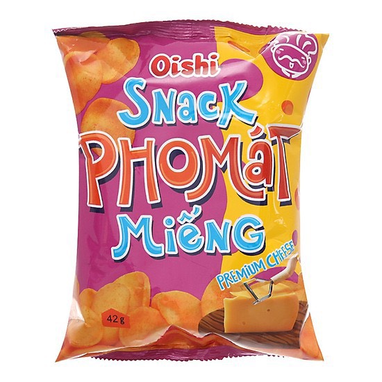 Snack Oishi Phomai Miếng 35g