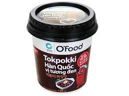 Bánh gạo Tokpokki vị tương đen O'Food 105g