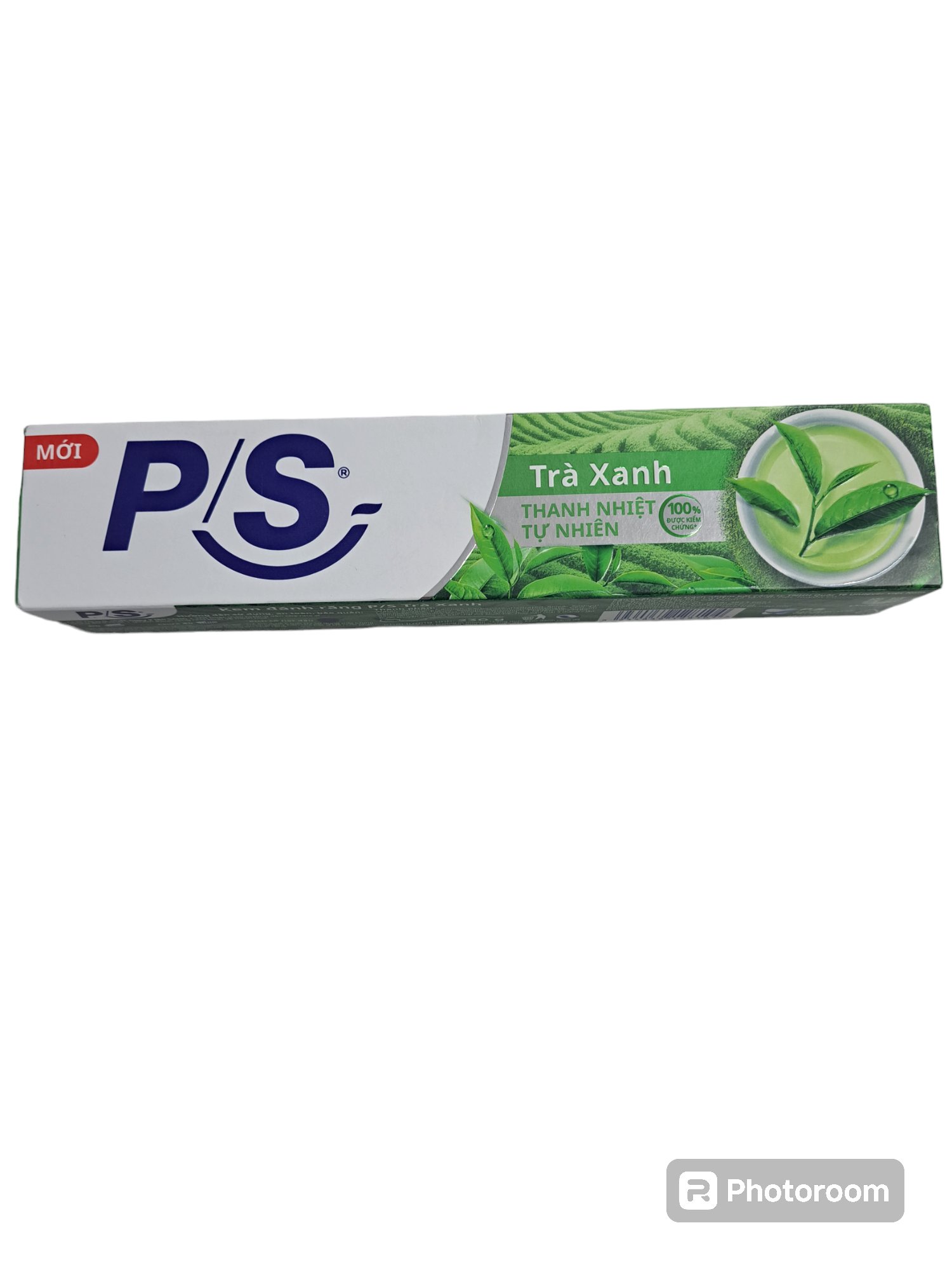 Kem đánh răng P/S trà xanh thanh nhiệt tự nhiên 230g
