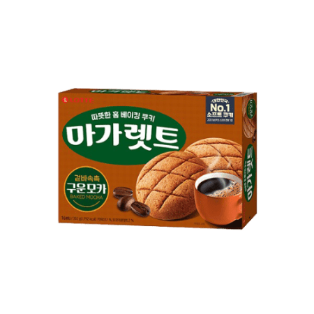 Bánh quy Margaret Mocha nướng Lotte Hàn Quốc 352g