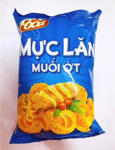 Bim Poca Vị Mực Lăn Muối Ớt