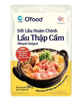 Sốt lẩu thập cẩm hoàn chỉnh O'Food 180g