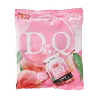 Thạch rau câu Dr.Q hương đào Đài Loan 210g