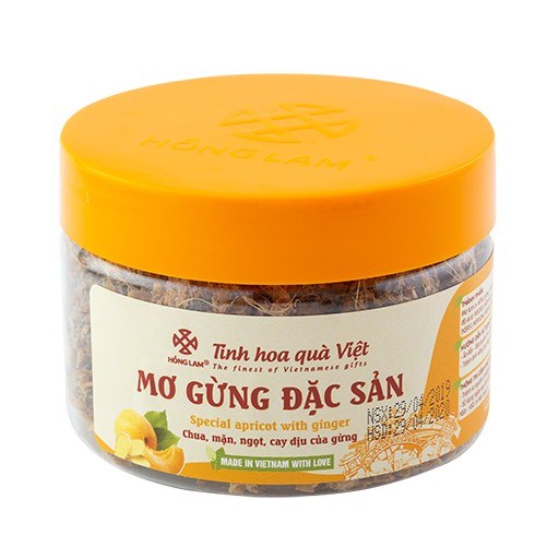 Mơ gừng đặc sản Hồng Lam 200g