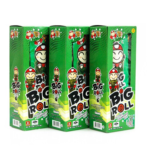 Snack rong biển Big Roll vị truyền thống Thái Lan 21,6g