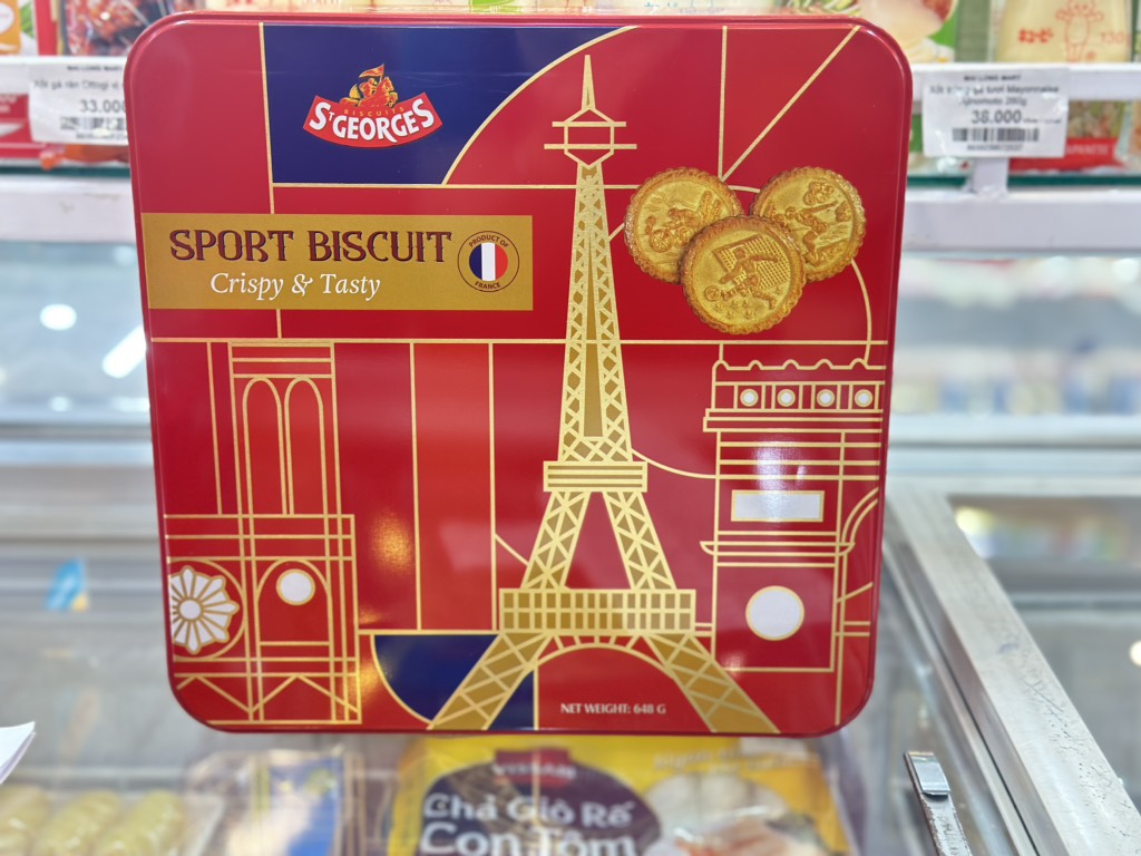 Bánh quy StGeorges Sport Biscuit Pháp 648g