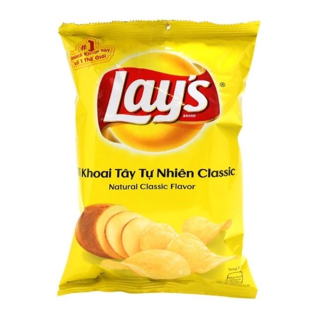 Bim Lays vị khoai tây tự nhiên Classic Natural Classic Nhỏ