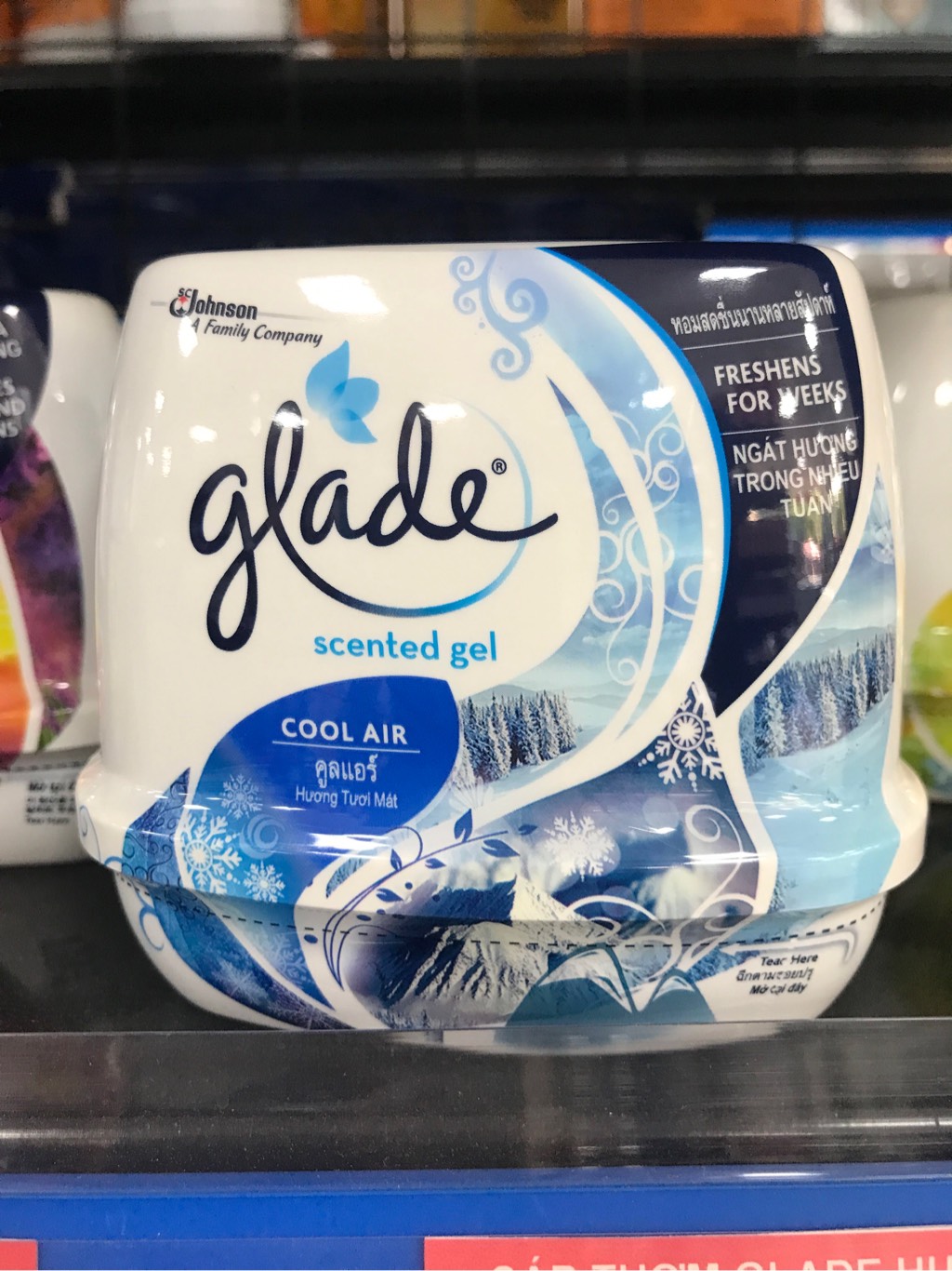 Sáp thơm glade hương tươi mát 180g