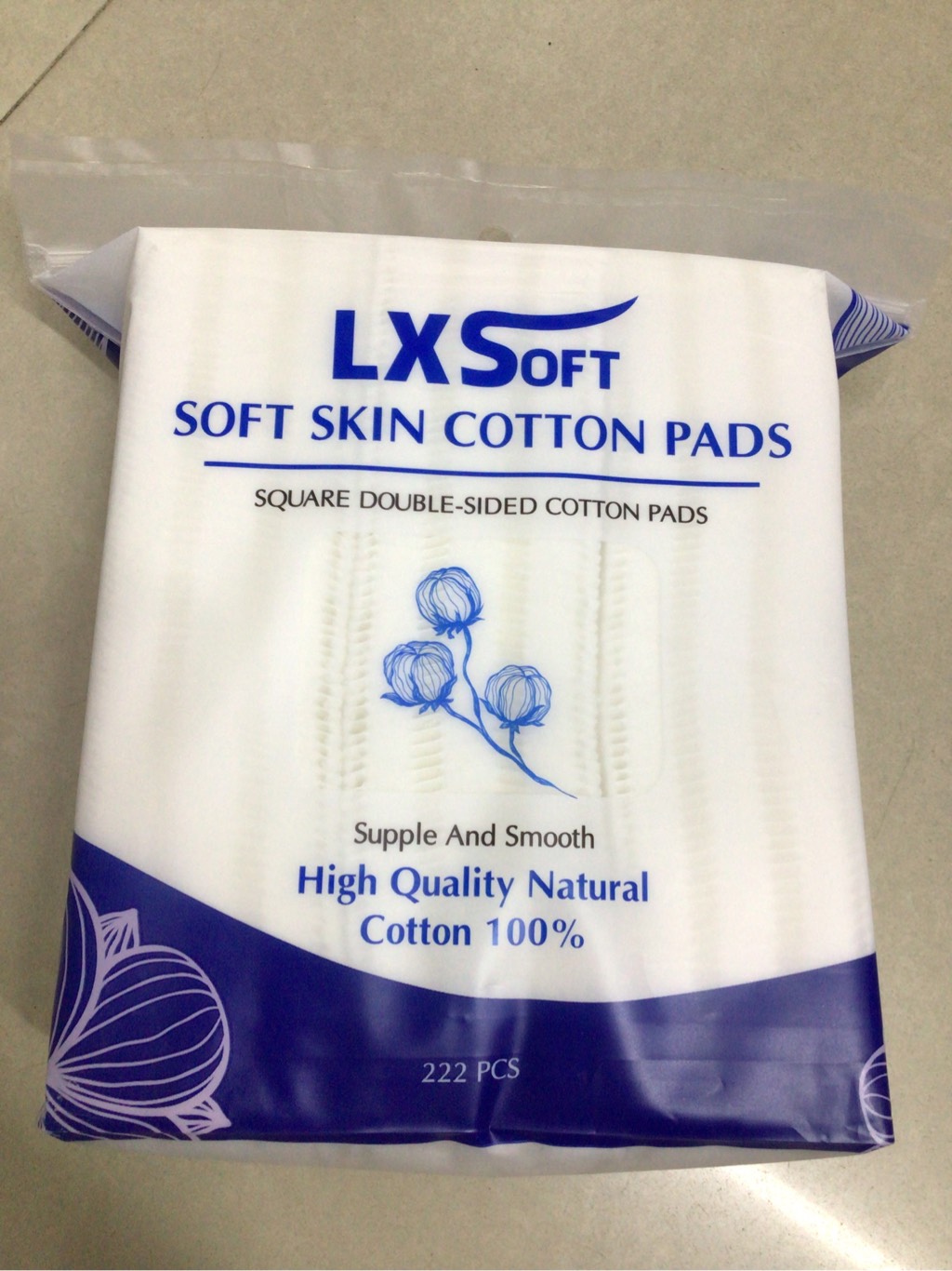 Bông tẩy trang vuông LX Soft 222M