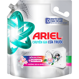 Nước giặt cửa trước Ariel hương Nước Hoa Oải Hương 3,7kg