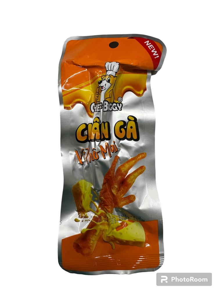Chân gà Chef Biggy vị pho mai 30g