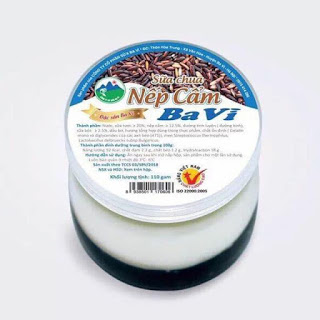 Sữa chua nếp cẩm Ba Vì 160g * 6 hộp