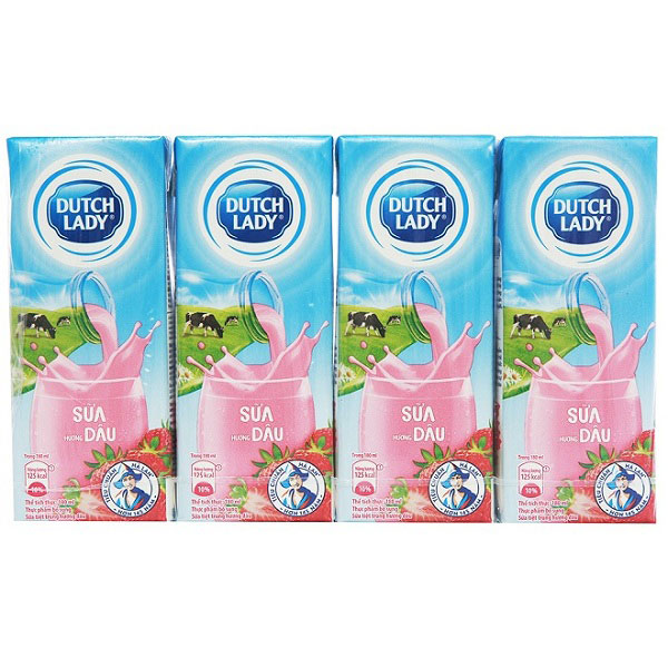 Sữa CGHL dâu 180ml*48 hộp mới