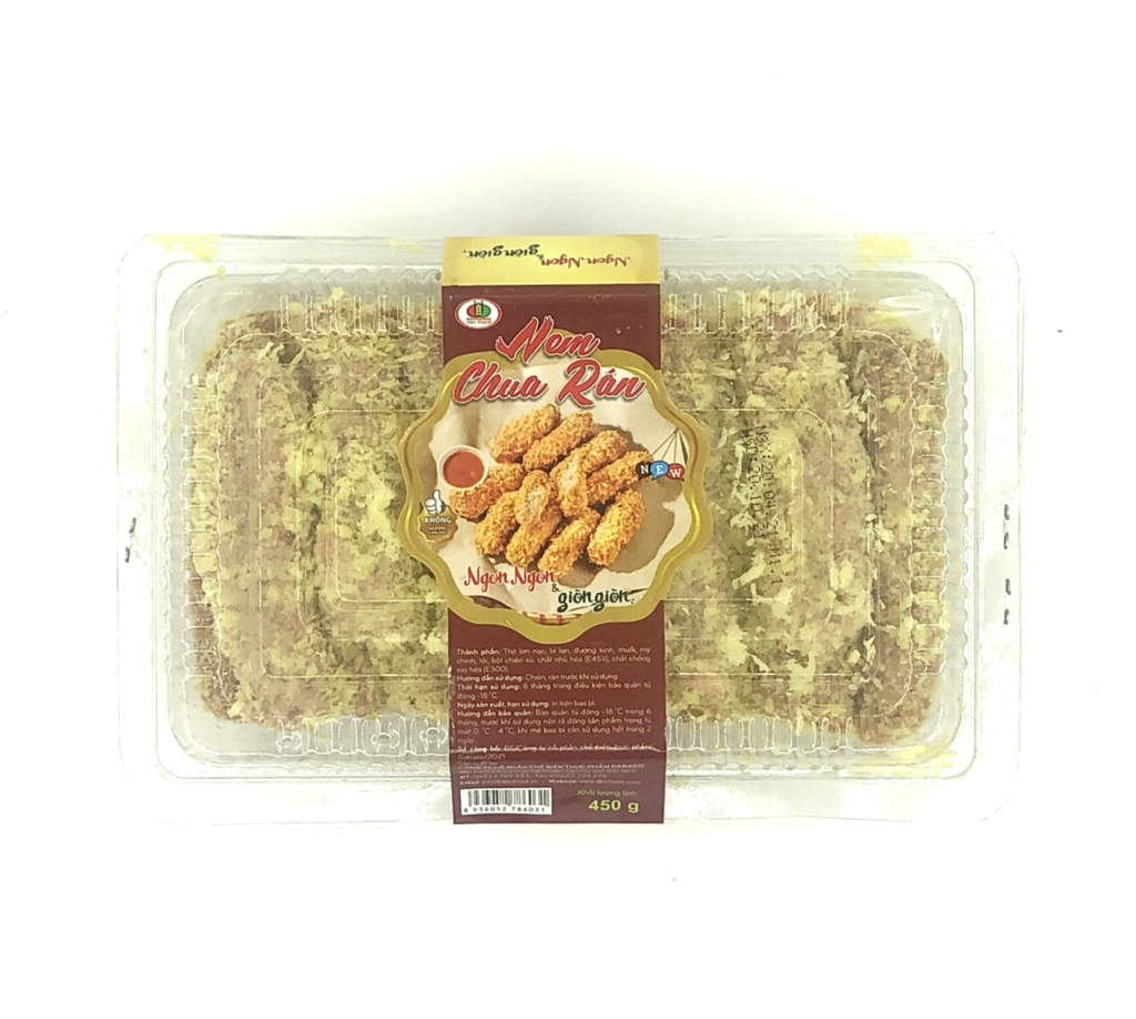 Nem chua rán DBC Food 450g