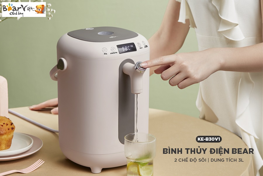 Bình thủy điện thông minh Bear 3L KE-B30V1