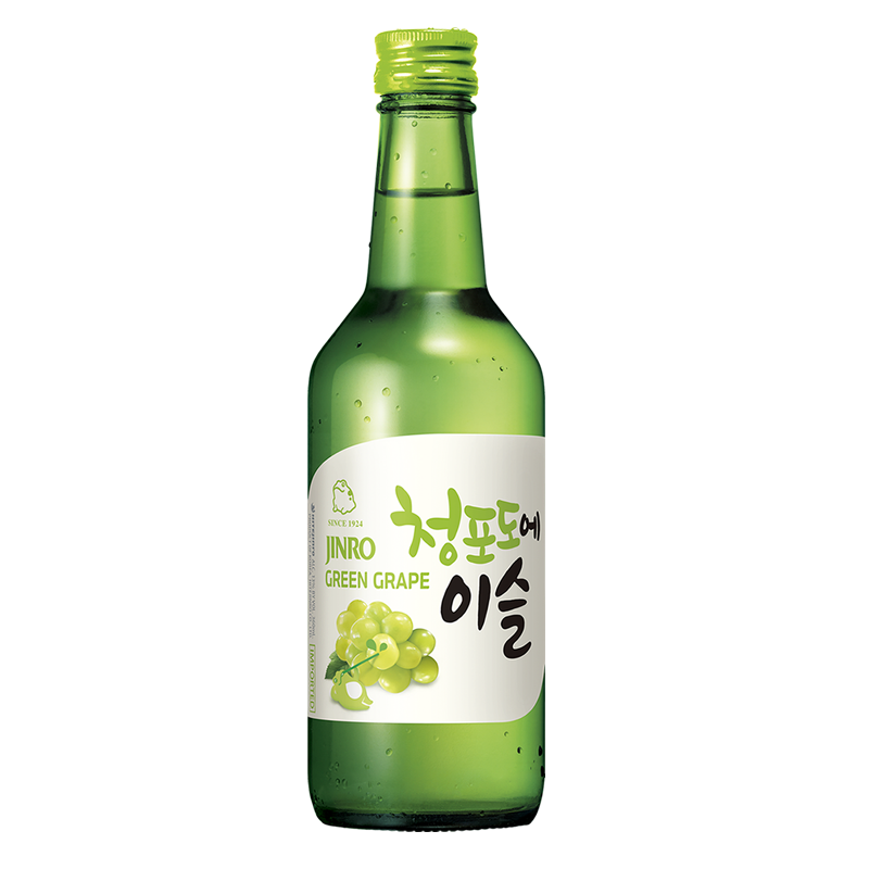 Rượu Soju Jinro nho xanh Hàn Quốc 13%vol 360ml