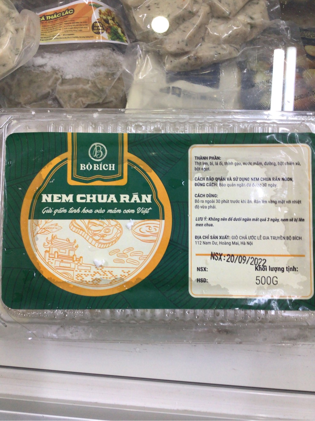 Nem chua rán Bộ Bích 500g