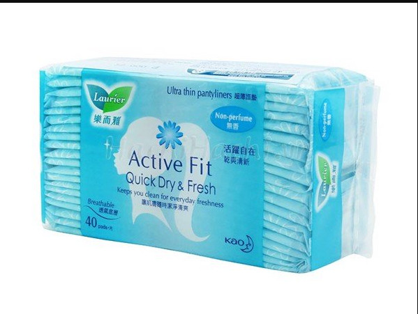 Băng vệ sinh hằng ngày không hương Active Fit 40M