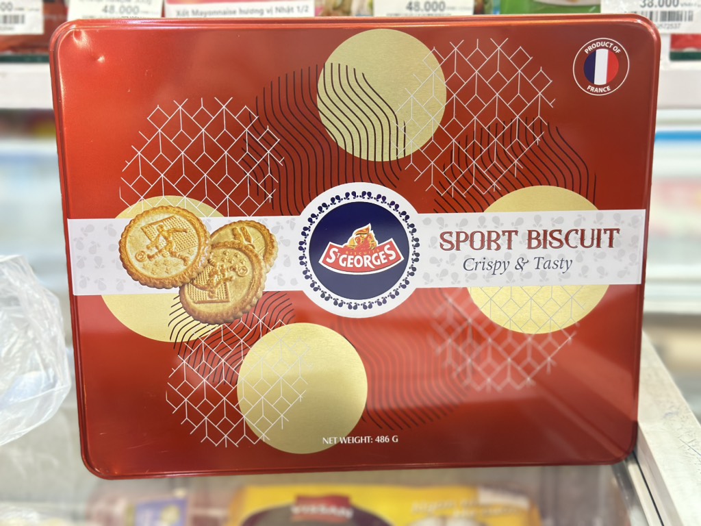 Bánh quy vòng đường mịn Stgeorges Đức 486g