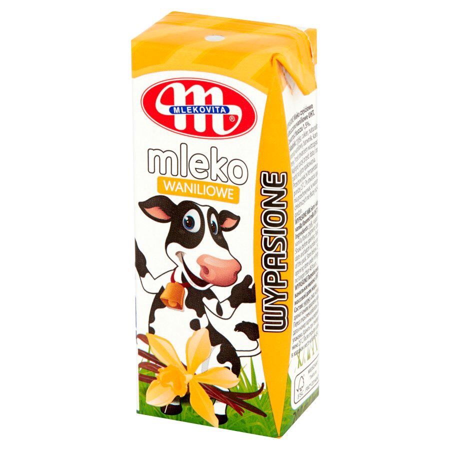 Sữa tươi Mleko vị vani 200ml Ba Lan