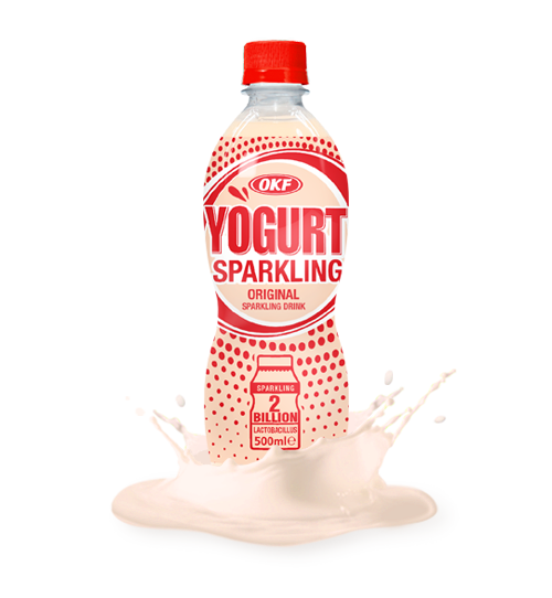 Sữa chua có ga OKF Hàn Quốc 500ml