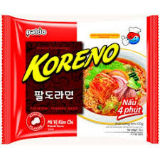 Mì Koreno 4 phút vị kim chi 100g