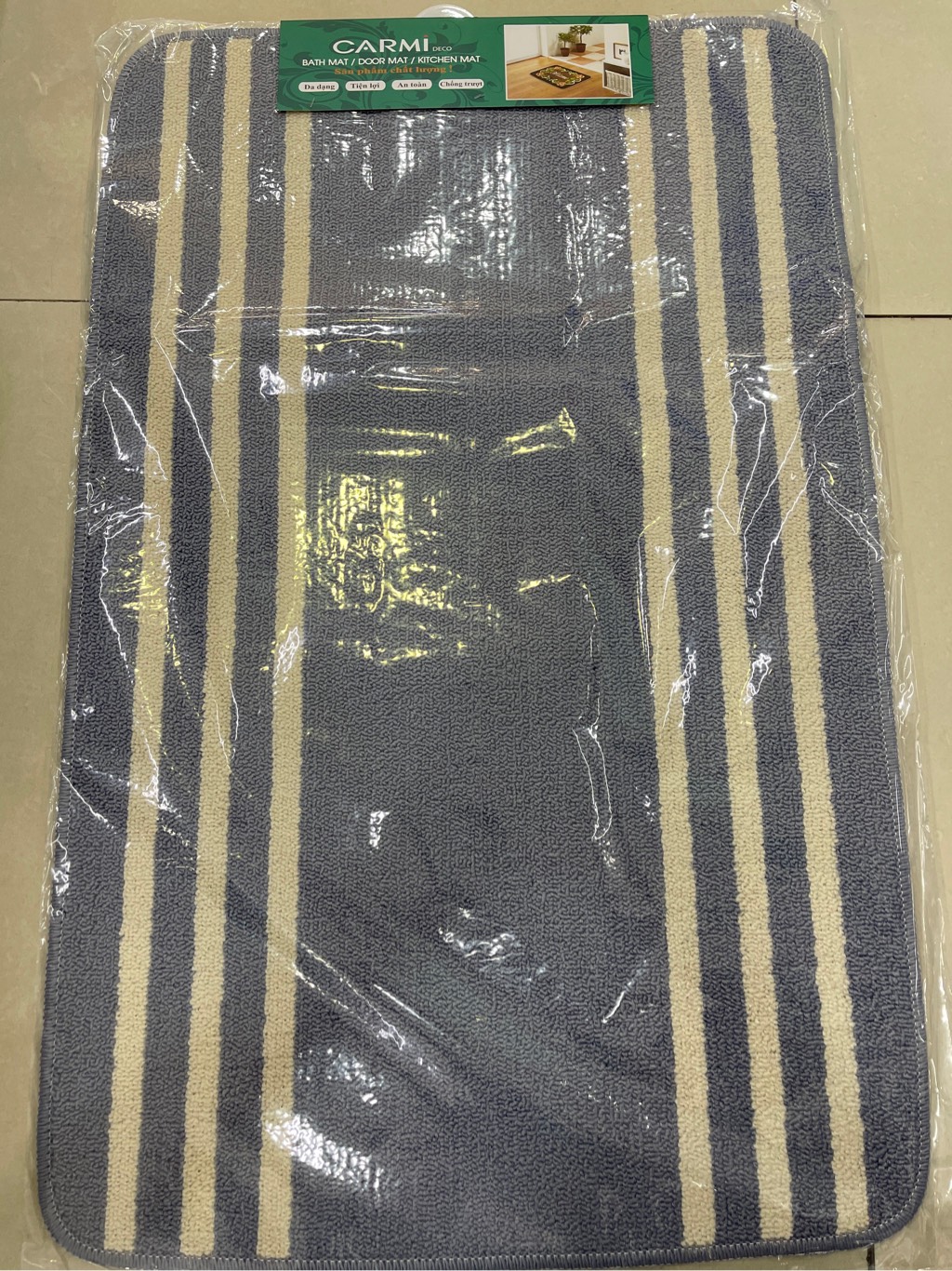Thảm Dệt PP Doormat Carmi 50x80cm