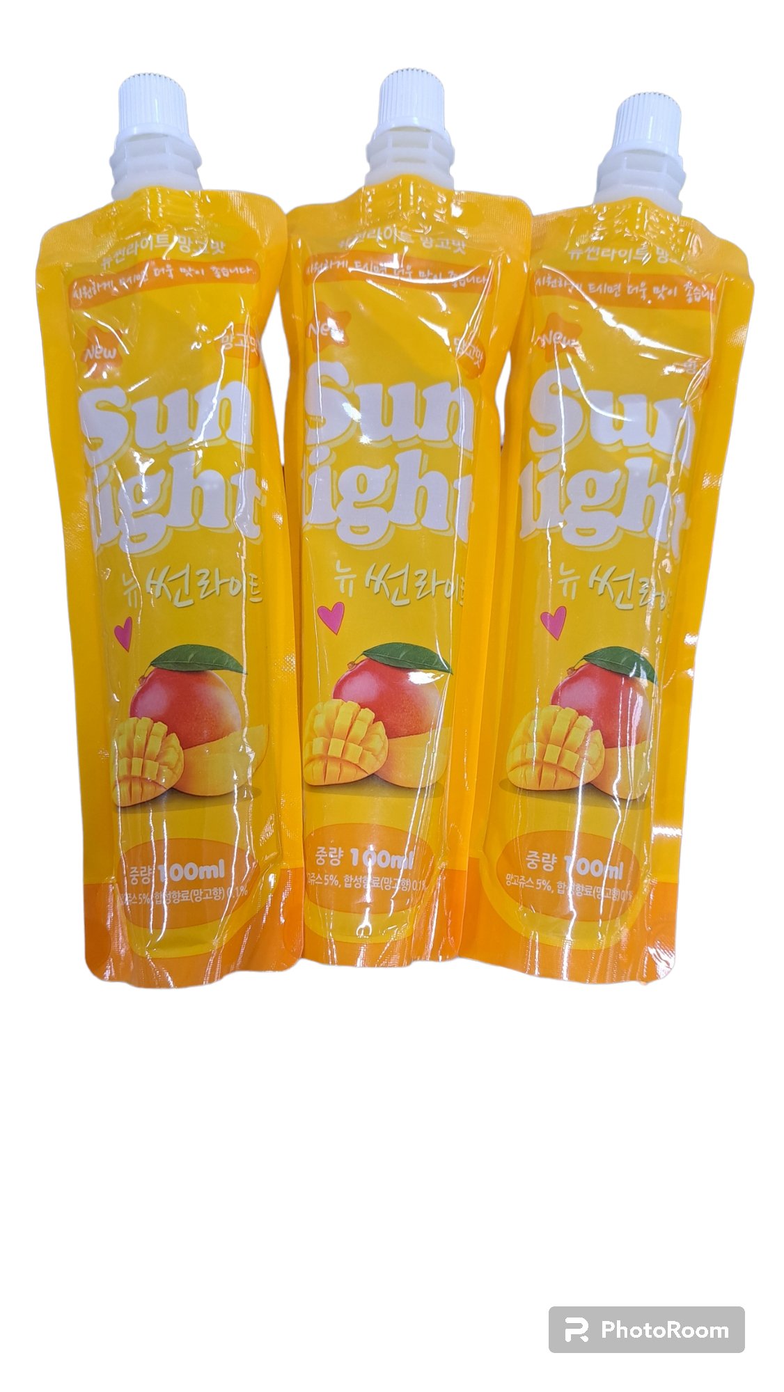 Nước thạch uống Sunlight vị xoài Hàn Quốc 100ml