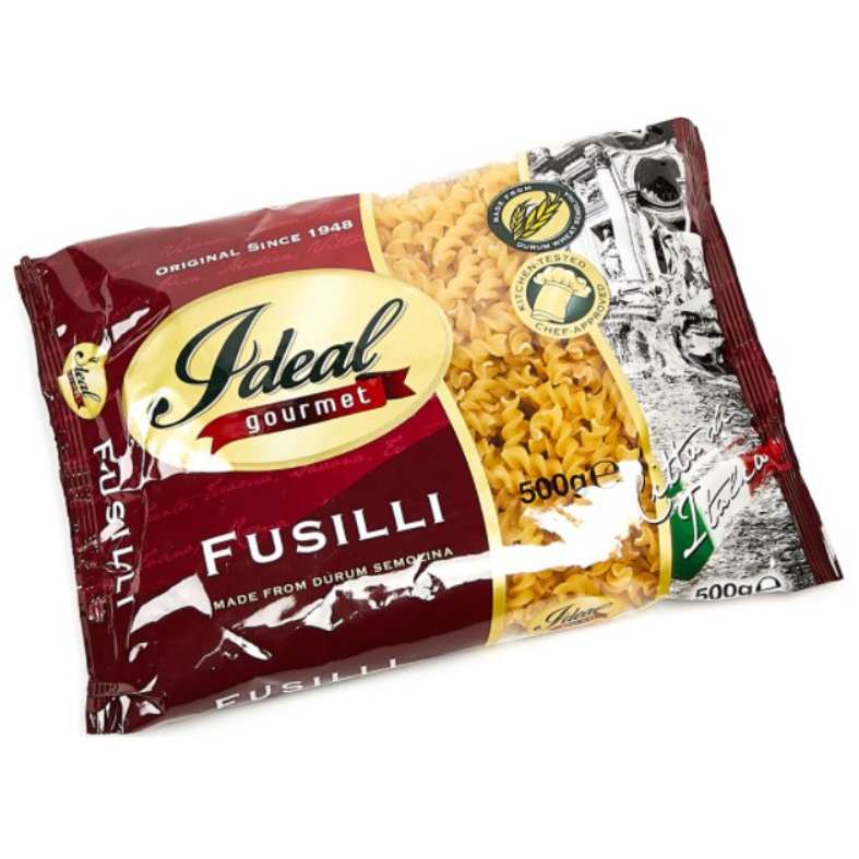 Nui xoắn Ideal Gourmet Fusilli Philipines 500g