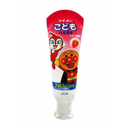 LION Kem đánh răng hương dâu tây cho bé 40g