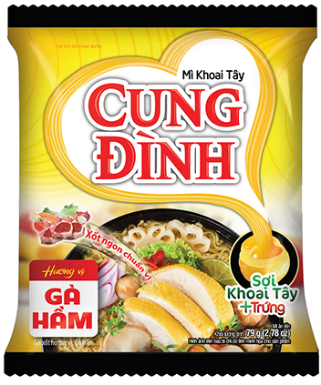 Mỳ Cung Đình gói Vàng gà hầm*30 Gói