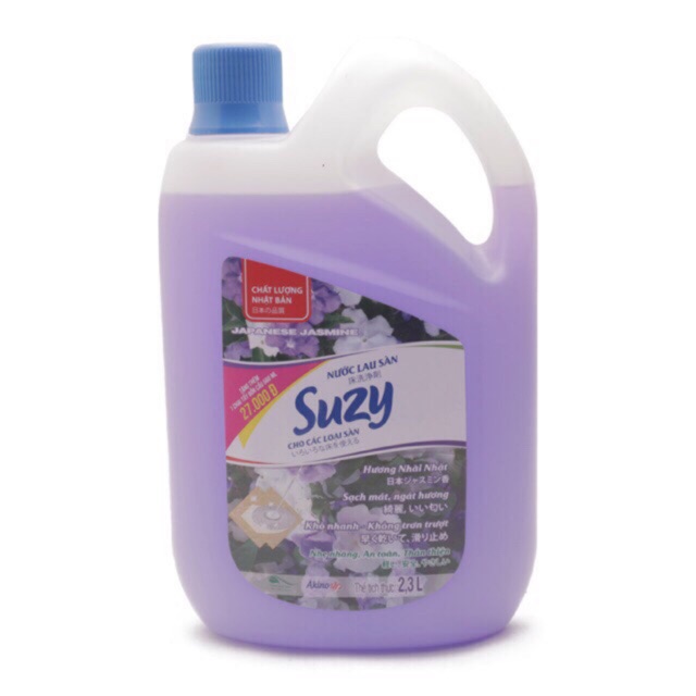 Nước lau sàn SUZY hương hoa Nhài Nhật 2,3L