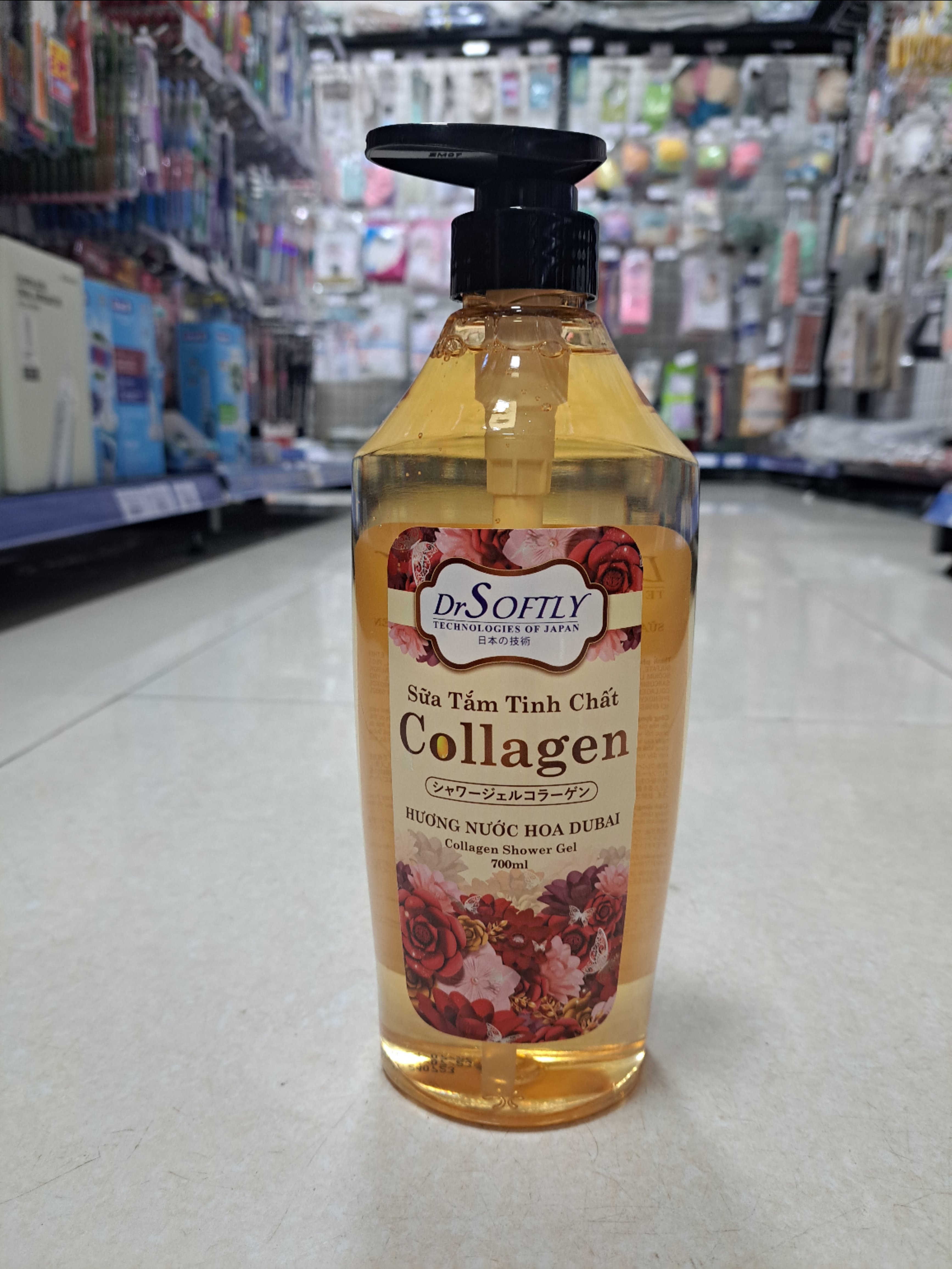 Sữa tắm DrSoftly Collagen hương nước hoa Dubai 750ml