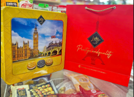 Bánh quy hỗn hợp Lucky Sun Thái Lan 500g