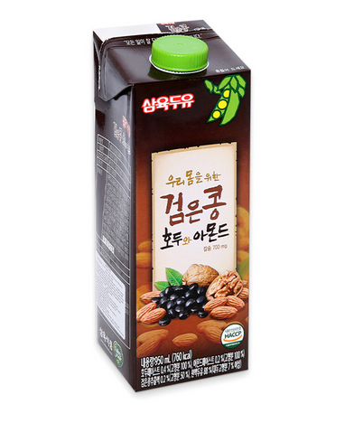 Sữa đậu đen, óc chó, hạnh nhân Sahmyook Hàn Quốc 950ml