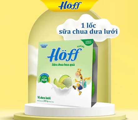 Sữa chua Hoff vị dưa lưới 220g