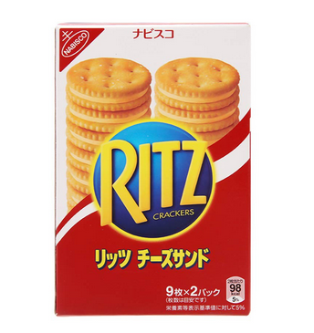 Bánh quy Ritz phô mai Nhật Bản 106g