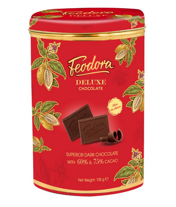 Socola Feodora dark 60% & cacao 75%  Ba Lan  105g