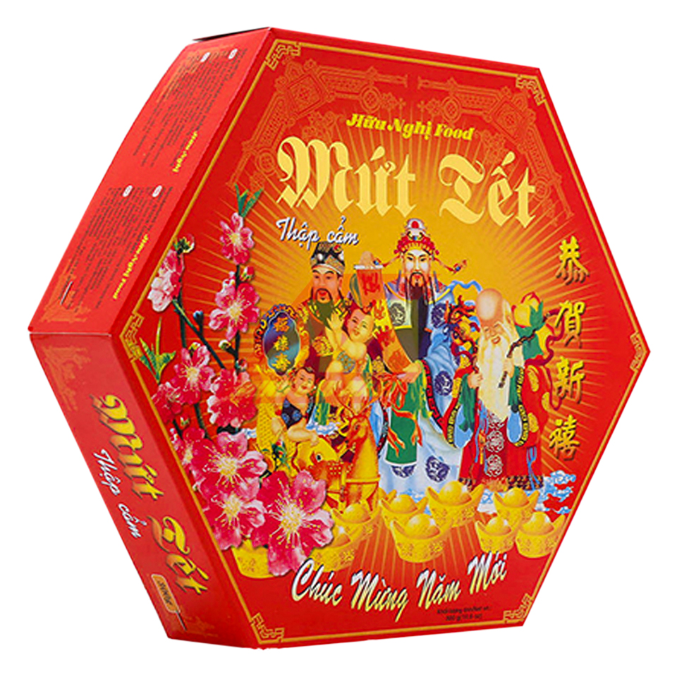 Mứt tết thập cẩm lục giác Hữu Nghị 200g
