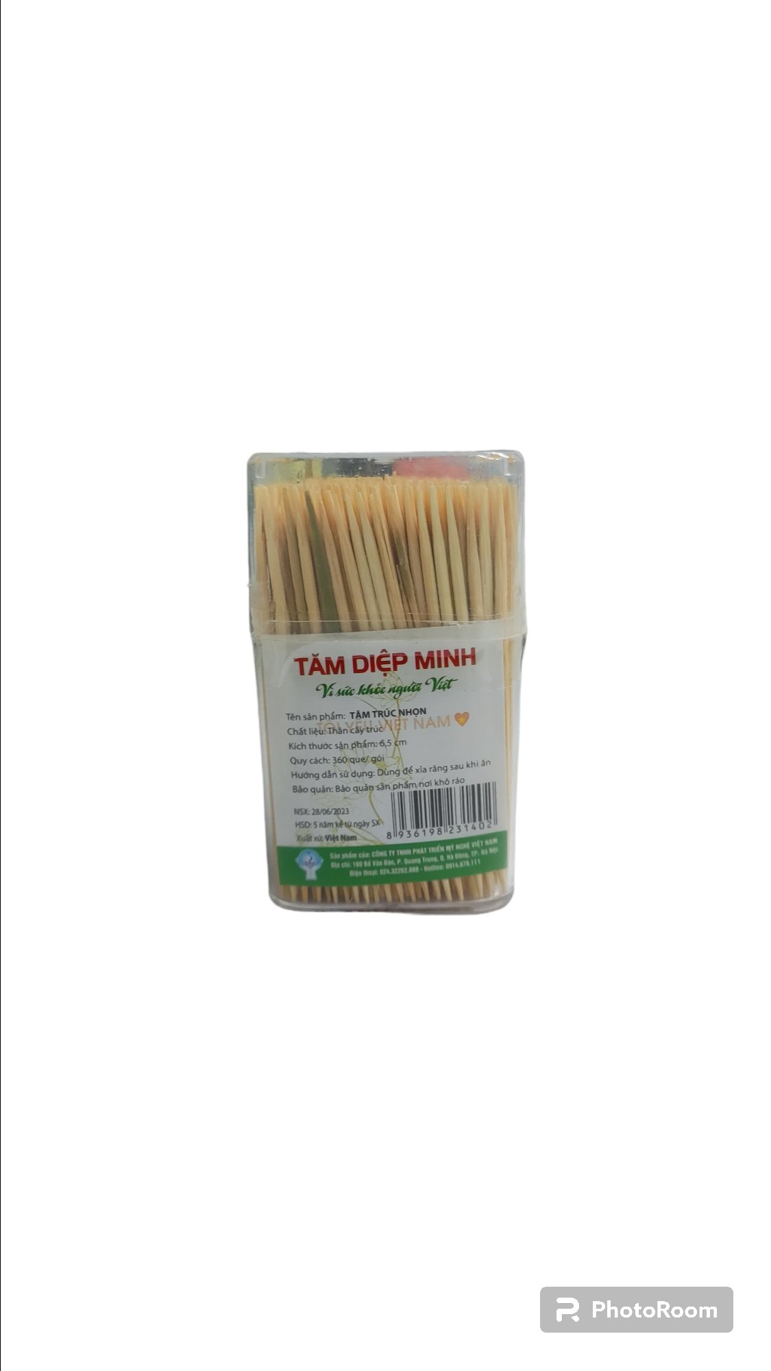 Tăm trúc nhọn Diệp Minh