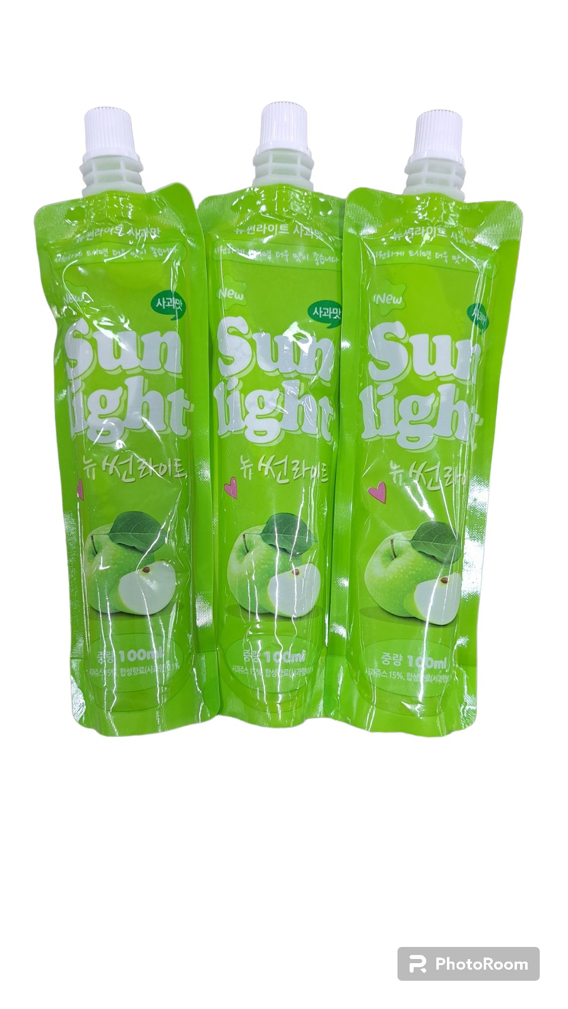 Nước thạch uống Sunlight vị táo Hàn Quốc 100ml