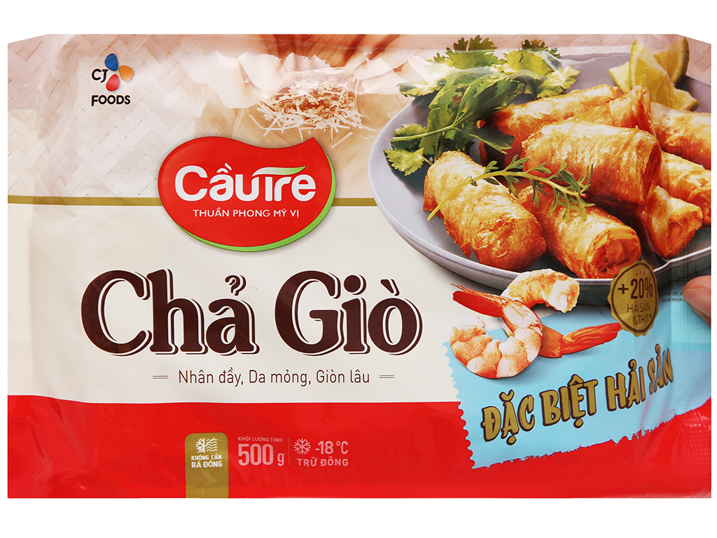 Chả giò đặc biệt hải sản 500g T20 CJ