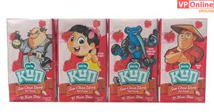 Sữa chua uống vị kem dâu Kun 110ml*48 hộp